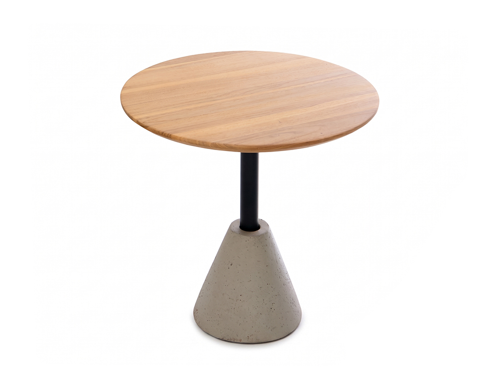 CEMENT SIDE TABLE