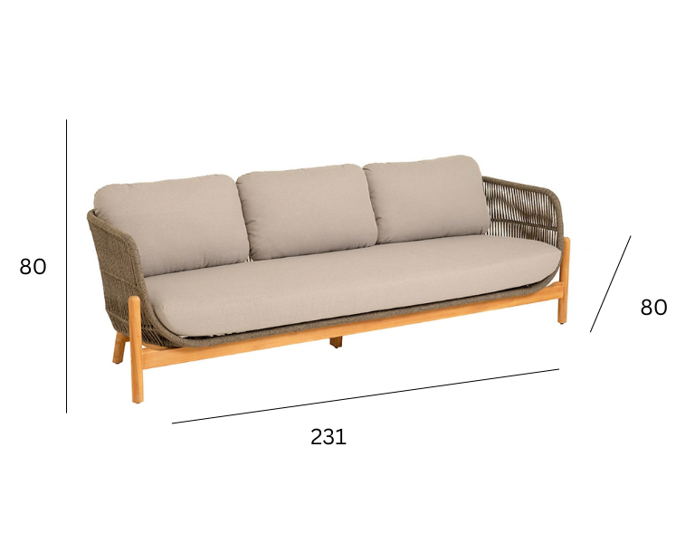 Breeze Triple Seater
