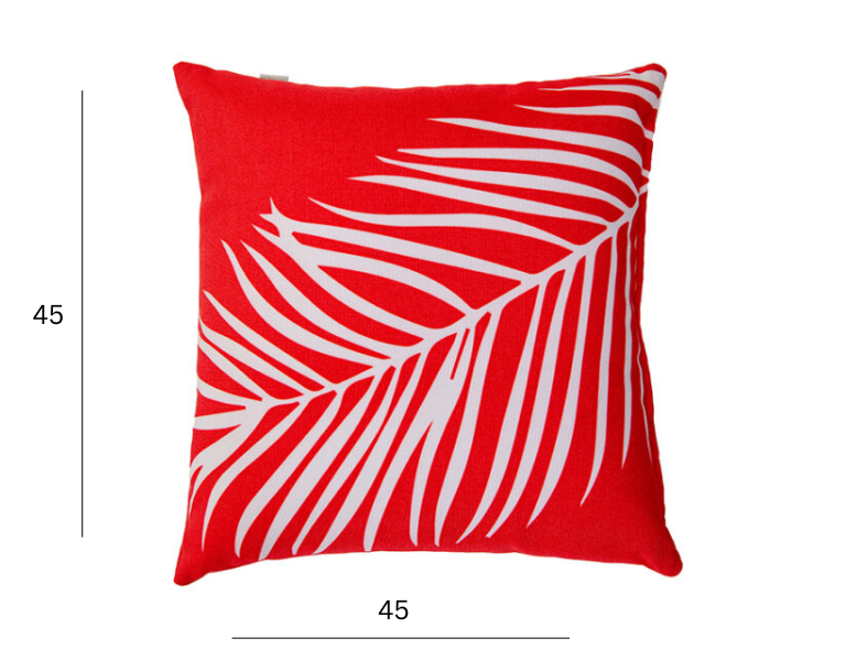 WHITE LEAF RED dimension
