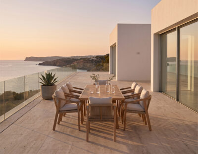 wooden outoodr dining set
